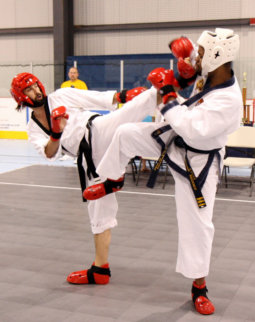 Todd Sparring at Nationals 